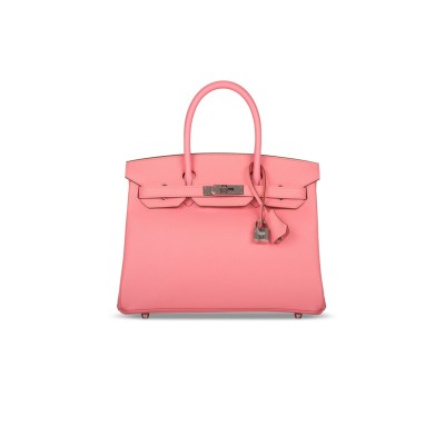 HERMES BIRKIN 30 EPSOM PALLADIUM HARDWARE (30*22*16cm)